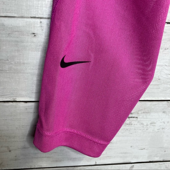 Nike Dri Fit Pink Mesh Legging Size Small - Picture 6 of 9